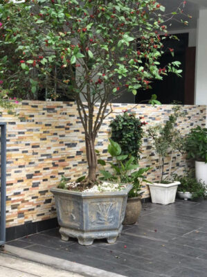 3 color composite stone for fence