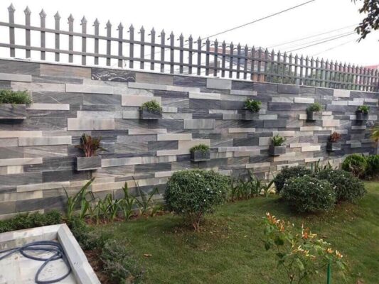 More than 100 latest beautiful fence stone samples in 2022