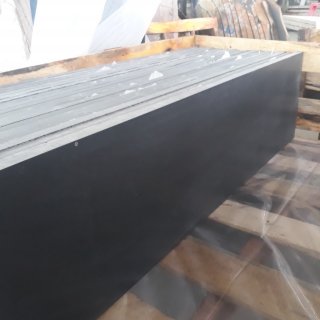 Black basalt honed surface 