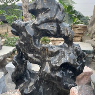 Landscape - stone art - Brown stone