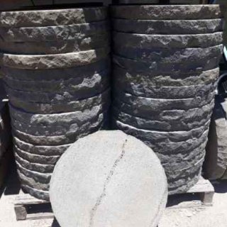 Lavastone  Round steps D50x5cm