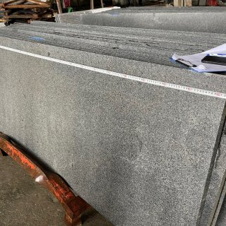 Slabs - Polished -  Dark grey granite
